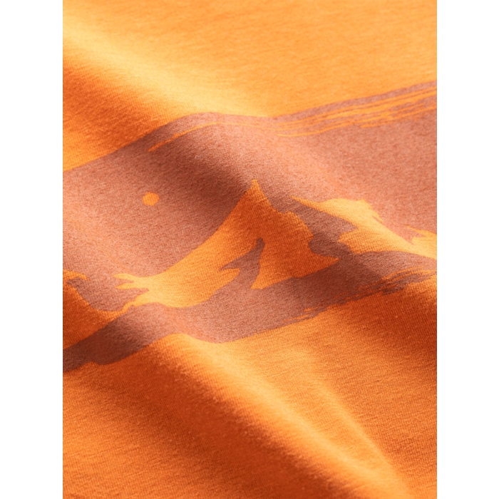 T-shirt męski Chillaz MOUNTAIN CHAIN RUST